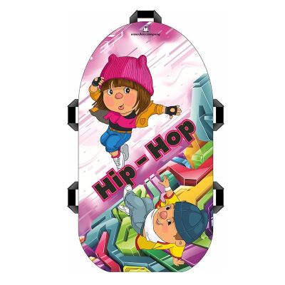 Лот: 12706564. Фото: 1. Санки ледянки мягкие 80 см Hip-hop. Санки, снегокаты, ледянки, аксессуары