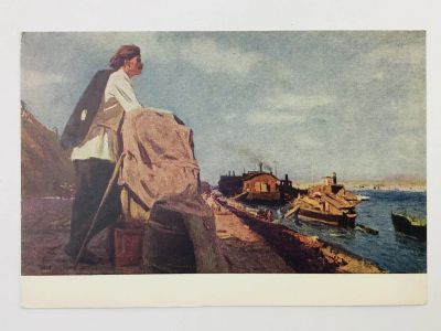 Лот: 23298231. Фото: 1. Цыплаков В. Г. А.М. Горький на... Открытки, конверты