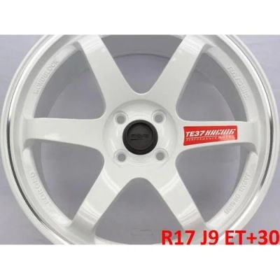 Лот: 5264725. Фото: 1. Rays TE37 R17 J9 ET+30 4x100. Диски