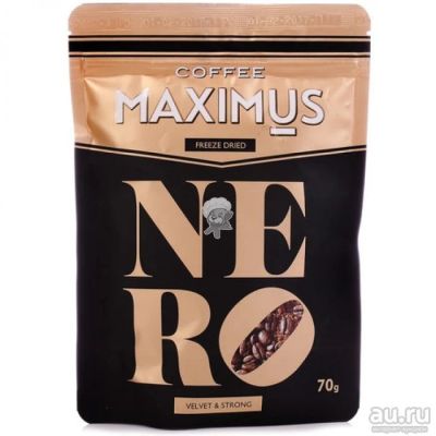 Лот: 13691038. Фото: 1. Кофе "NERO" 70гр м/у субл Maximus. Чай, кофе, какао