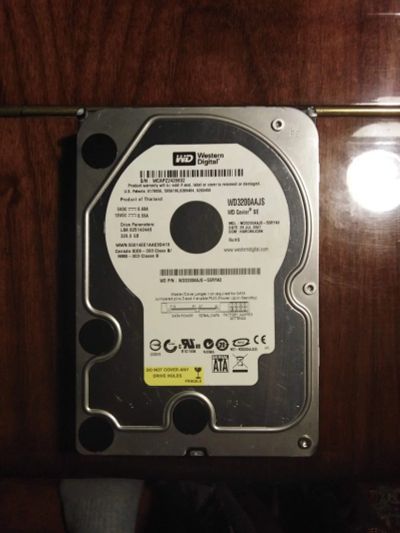 Лот: 16424844. Фото: 1. Western Digital WD3200AAJS 320Gb. Жёсткие диски (HDD)