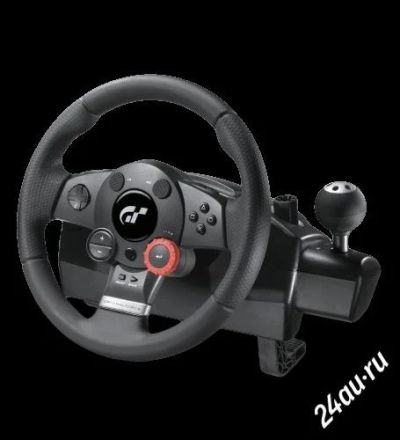 Лот: 2400692. Фото: 1. Руль Logitech Driving Force GT... Рули, джойстики