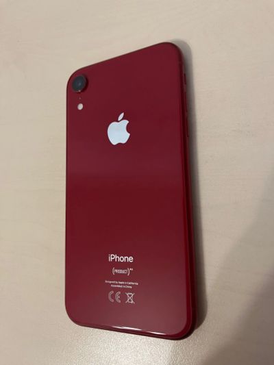 Лот: 19373771. Фото: 1. iPhone XR Red 64gb. Смартфоны