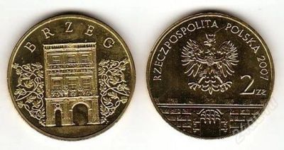Лот: 2128733. Фото: 1. 2 злотых 2007 год. Исторические... Европа