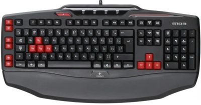 Лот: 4804725. Фото: 1. Игровая клавиатура USB Logitech... Клавиатуры и мыши