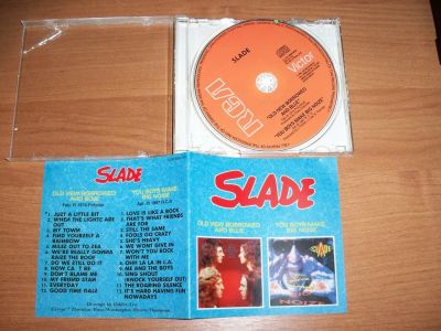 Лот: 10612496. Фото: 1. SLADE - Old New Borrowed And Blue... Аудиозаписи