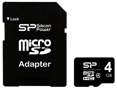 Лот: 6151682. Фото: 1. Silicon Power micro SDHC Card... Карты памяти