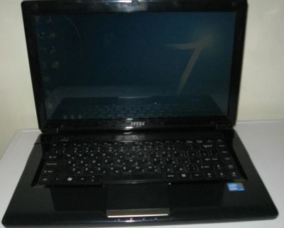 Лот: 10595097. Фото: 1. Ноутбук MSI cx420 14"/Core i3-350M... Ноутбуки