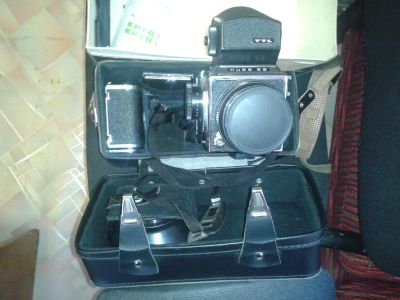 Лот: 4797187. Фото: 1. Фотоаппарат Киев-88. Комплект. Плёночные зеркальные