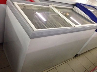 Лот: 10460221. Фото: 1. Ларь морозильный б/у 120 /54. Холодильное