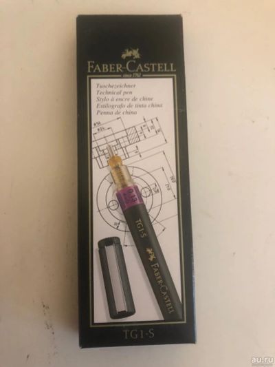 Лот: 16847154. Фото: 1. Рапидограф Faber-Castell TG1-S... Товары для черчения