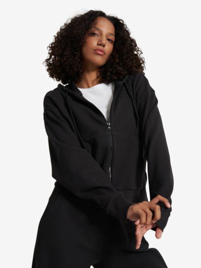 Лот: 25225459. Фото: 1. Толстовка женская PUMA, Черный. Легкие куртки, толстовки