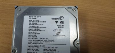 Лот: 18118300. Фото: 1. HDD жесткий диск 160gb IDE Seagate... Жёсткие диски (HDD)