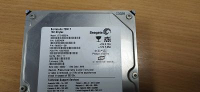 Лот: 18118300. Фото: 1. HDD жесткий диск 160gb IDE Seagate... Жёсткие диски