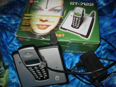 Лот: 1449774. Фото: 1. радиотелефон LG. DECT и радиотелефоны