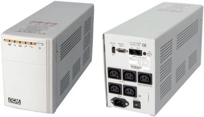 Лот: 17639640. Фото: 1. ИБП Powercom King KIN-425A б/у... ИБП, аккумуляторы для ИБП