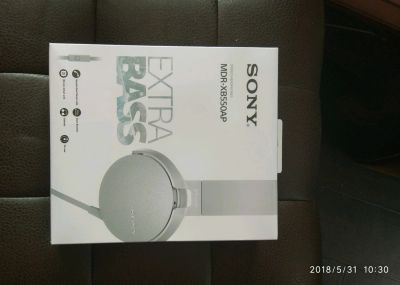Лот: 11600175. Фото: 1. Наушники Sony MDR-XB550AP. Наушники, гарнитуры
