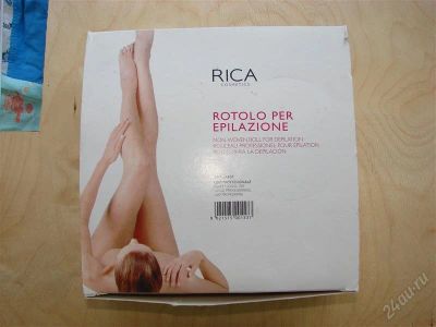 Лот: 1023614. Фото: 1. Rica Полоски для депиляции в рулоне... Косметологические, парикмахерские инструменты