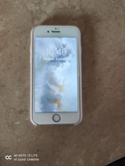 Лот: 17165713. Фото: 1. iphone 7 розовый 256 гб. Смартфоны