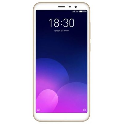 Лот: 12068985. Фото: 1. Смартфон Meizu M6Т Gold 16GB. Смартфоны