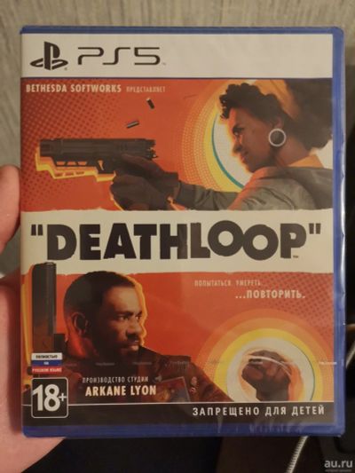 Лот: 18496700. Фото: 1. Deathloop PS5 на Пашенном. Игры для консолей