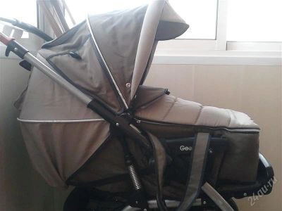 Лот: 927588. Фото: 1. Коляска (зима-лето) в отличном... Коляски