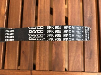 Лот: 4041330. Фото: 1. Dayco 6PK905S Ремень поликлиновый... Двигатель и элементы двигателя