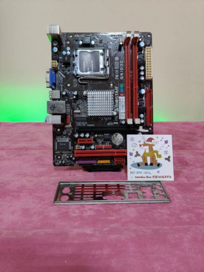 Лот: 24667594. Фото: 1. Мат. плата BioStar G41D3C/mATX... Материнские платы
