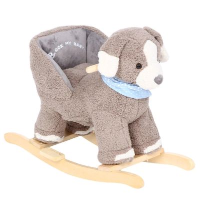 Лот: 10266416. Фото: 1. Качалка-игрушка Leader Kids Пёс... Ходунки, прыгунки, качели