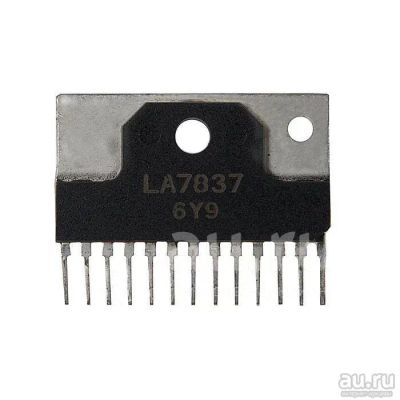 Лот: 21724120. Фото: 1. la7837 , микросхема кадровой развертки... Микросхемы