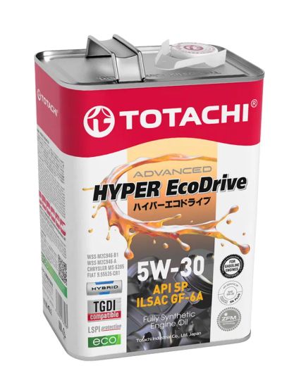 Лот: 20373384. Фото: 1. TOTACHI HYPER Ecodrive Fully Synthetic... Масла, жидкости