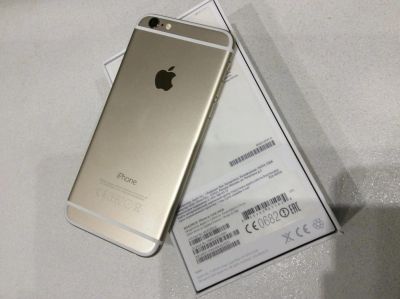 Лот: 6253636. Фото: 1. iPhone 6 64gb gold хорошее состояние... Смартфоны