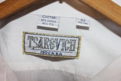 Лот: 8752708. Фото: 1. рубашка белая. Рубашки, блузки, водолазки