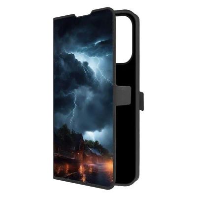 Лот: 25086201. Фото: 1. Чехол Krutoff Eco Book "Ночная... Чехлы, бамперы