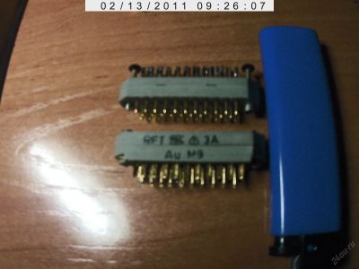 Лот: 6104037. Фото: 1. разъем RFT TGL 3A Au M9. Разъёмы