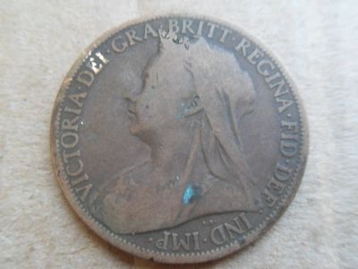 Лот: 16216823. Фото: 1. Великобритания 1 пенни 1901. Много... Великобритания и острова
