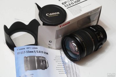 Лот: 8621074. Фото: 1. Canon EF-S 17-55mm f 2.8 IS USM. Объективы