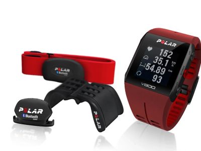 Лот: 7764831. Фото: 1. Polar V800 RED HR combo. Пульсометры, шагомеры, секундомеры