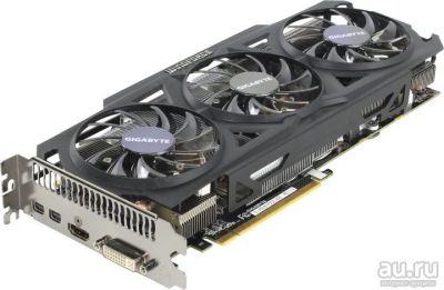 Лот: 12976379. Фото: 1. Видеокарта Gigabyte AMD Radeon... Видеокарты