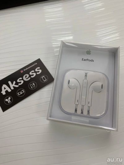 Лот: 13749676. Фото: 1. Наушники EarPods 3,5mm - Orig. Красноярск