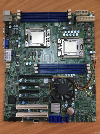 Лот: 14530858. Фото: 1. Supermicro X8DTL-iF 2xLGA1366... Материнские платы