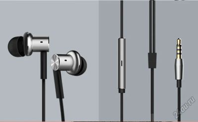 Лот: 10872931. Фото: 1. Наушники Xiaomi Hybrid Dual Drivers... Наушники, гарнитуры