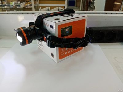 Лот: 18569806. Фото: 1. Фонарь налобный GL-233-P70 3х18650... Фонарики