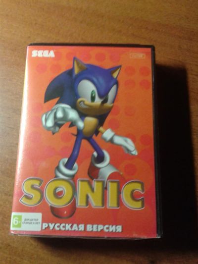 Лот: 7590003. Фото: 1. соник на sega. Игры для консолей