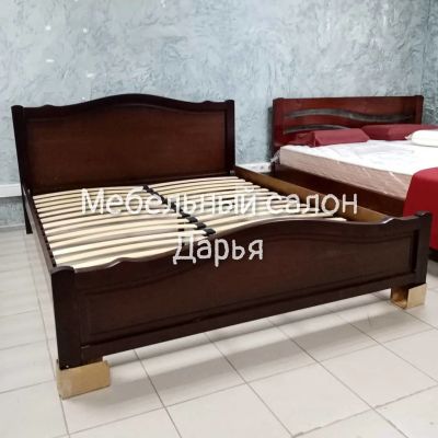 Лот: 16633062. Фото: 1. Готовая кровать из березы 200... Кровати