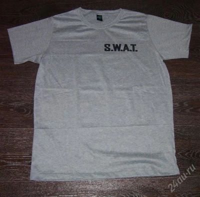 Лот: 1586058. Фото: 1. Футболка S.W.A.T. Тайланд! Летняя... Футболки, поло