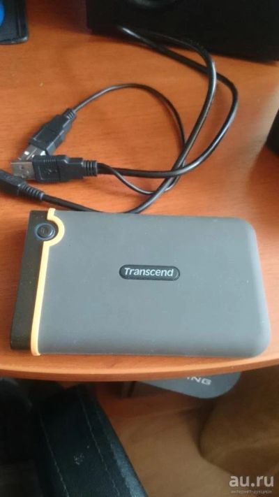 Лот: 8120561. Фото: 1. Внешний жесткий диск 500gb Transcend... Внешние жесткие диски