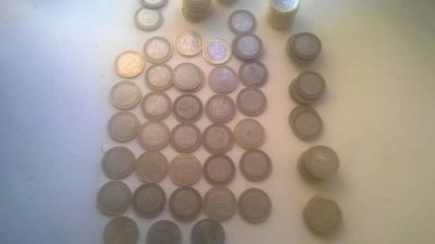 Лот: 10444118. Фото: 1. 105 штук монет 10 руб юбилейные... Россия после 1991 года