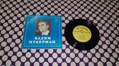 Лот: 24849999. Фото: 1. " Вадим Мулерман " маленькая виниловая... Аудиозаписи