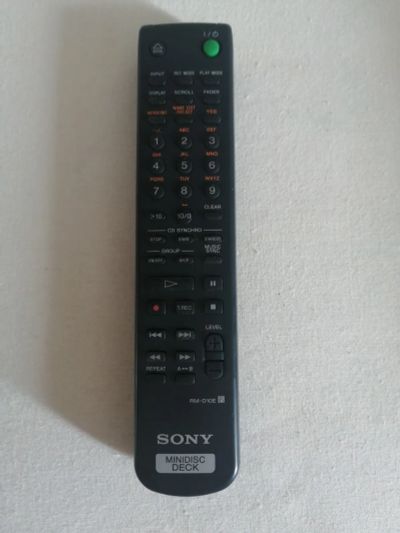 Лот: 19308133. Фото: 1. пульт ДУ sony minidisc deck. Пульты ДУ
